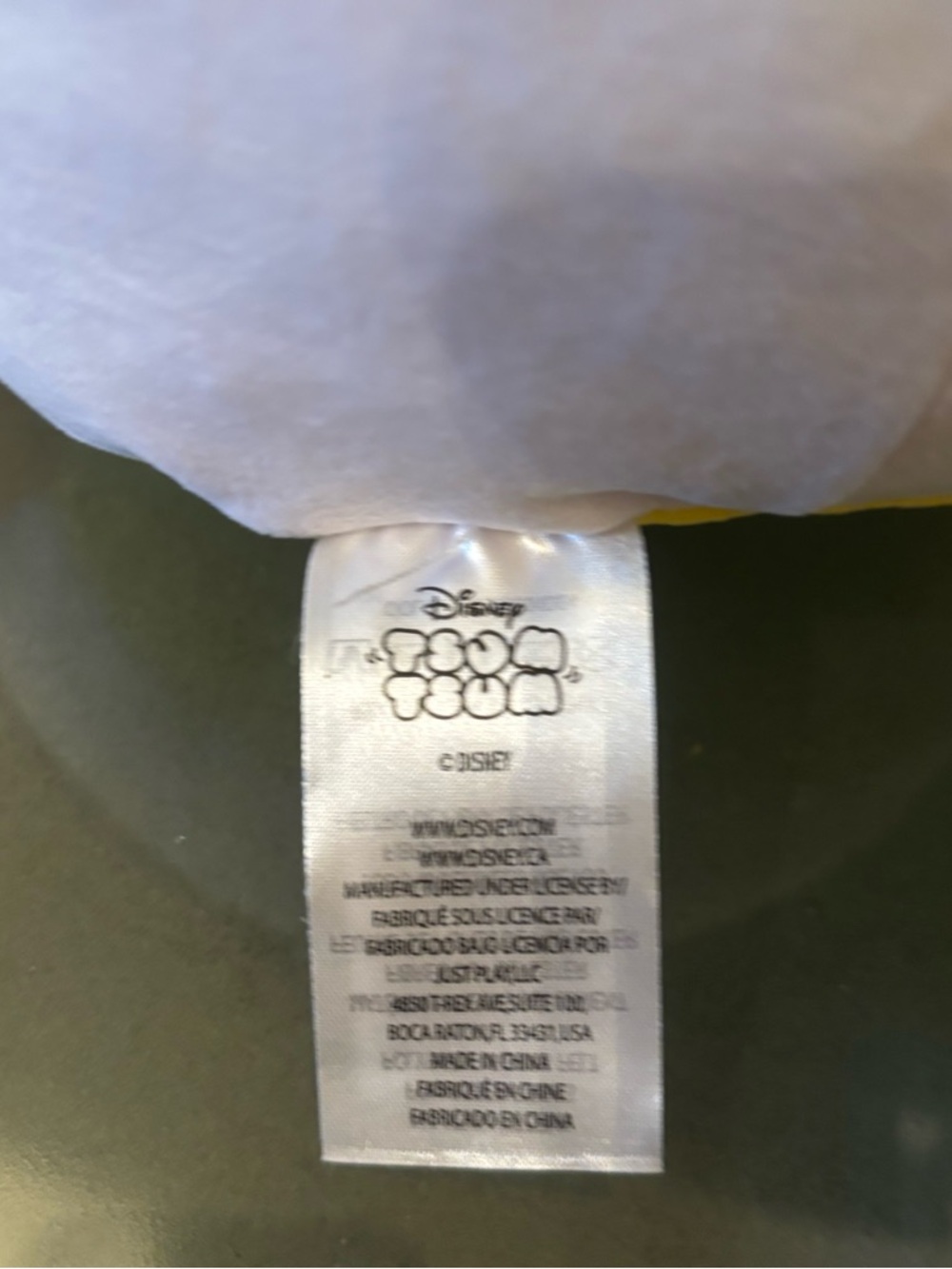 Disney Tsum Tsum Plush Tag - Pink, Black & Yellow - Picture 2 of 6